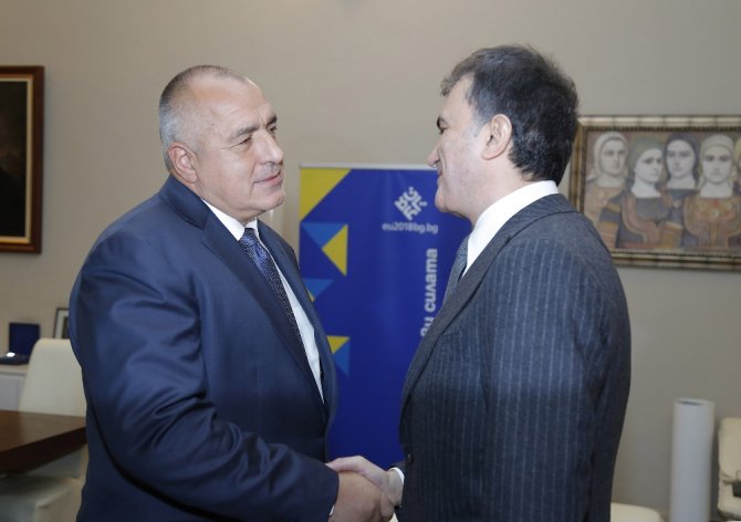 Bakan Çelik, Bulgaristan Başbakanı Borisov’la Görüştü