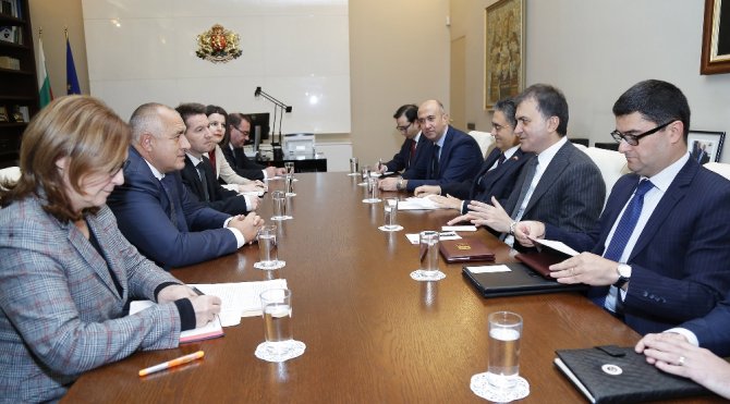 Bakan Çelik, Bulgaristan Başbakanı Borisov’la Görüştü