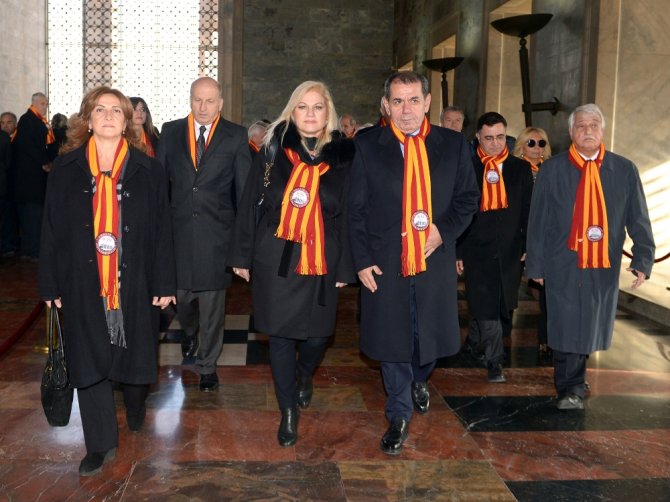 Galatasaray’dan Anıtkabir Ziyareti
