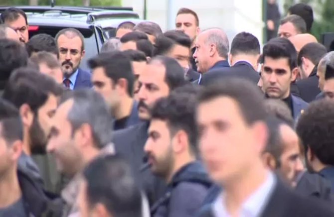 Erdoğan Cuma Namazını Yıldız Hamidiye Camii’nde Kıldı