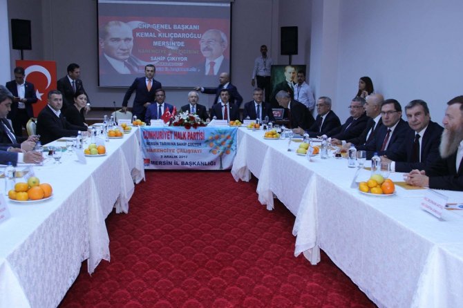 Narenciye Üreticilerinin Sorunlarını Dinledi