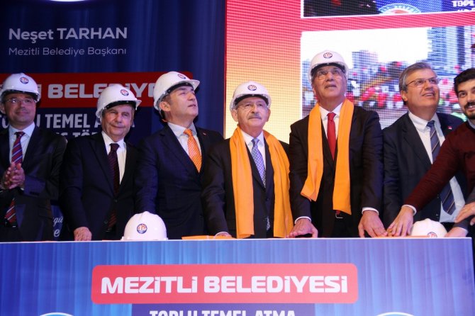 Kılıçdaroğlu, Mersin’de Temel Atma Ve Açılış Törenine Katıldı