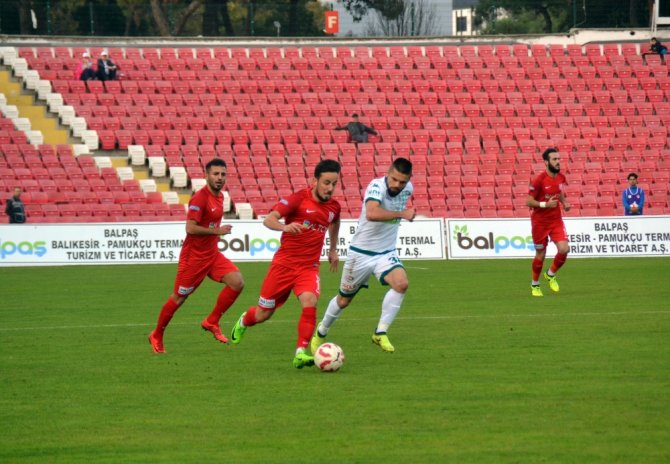 Balıkesir’de Golsüz Beraberlik