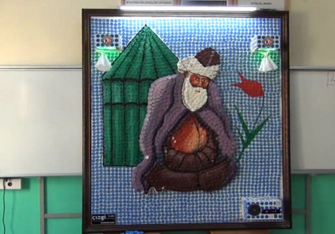 5 Bin Atık Kapakla Yapıldı