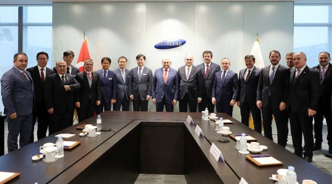 Yıldırım, Güney Kore Cumhurbaşkanı Jae-ın İle Görüştü