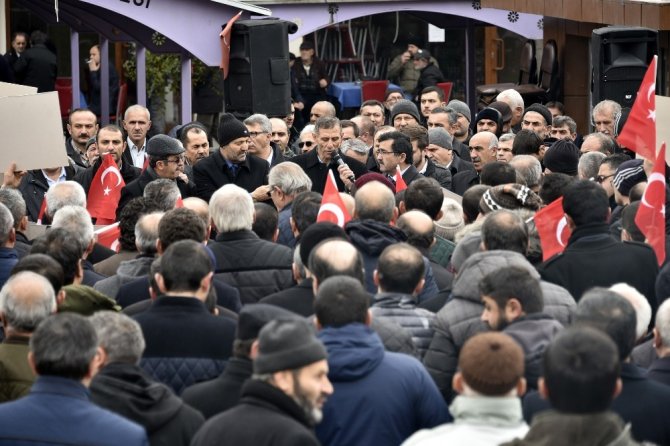Gümüşhane’de Stk’lar Abd’nin Kudüs Kararını Protesto Etti