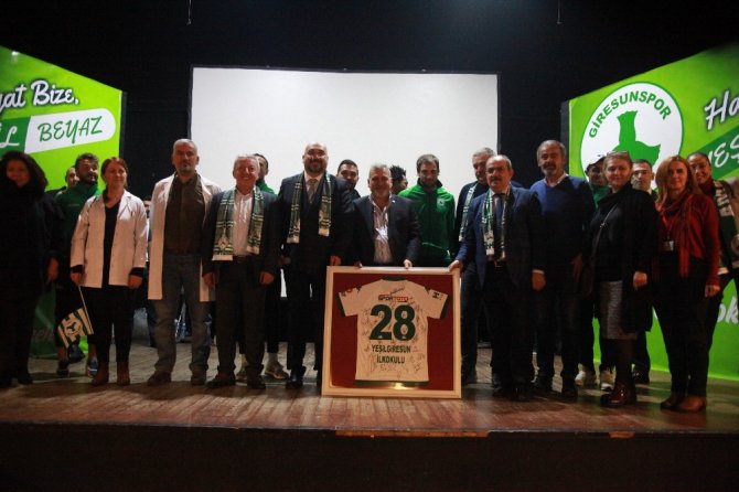 “Giresunspor Okullarla Buluşuyor” Projesi Hayata Geçirildi
