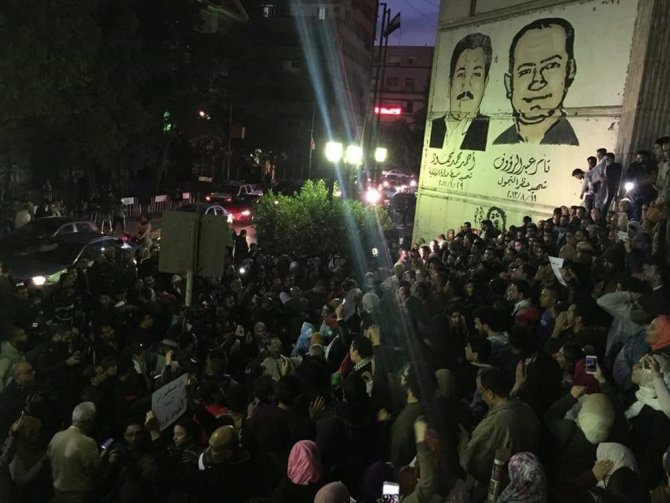 Mısırlı Gazetecilerden Kudüs Protestosu