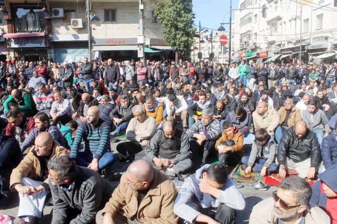 Amman’da Onbinler Kudüs İçin Eylem Yaptı