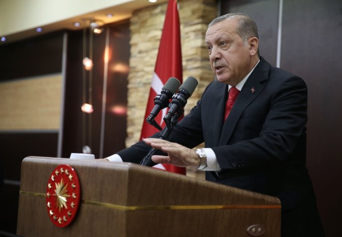 Cumhurbaşkanı Erdoğan, Soydaşlara Hitap Etti
