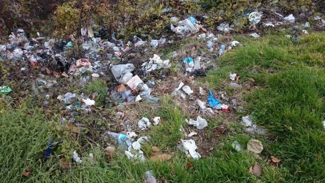Uludağ’ın Eteklerinden 250 Kilo Çöp Toplandı