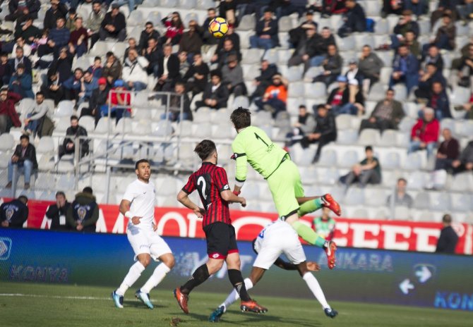 Ankara’da Golsüz Beraberlik