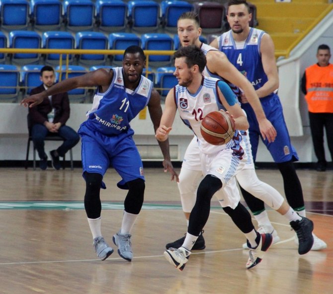Tahincioğlu Basketbol Süper Lig: Demir İnşaat Büyükçekmece: 113 - Trabzonspor: 105