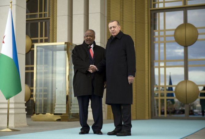 Cibuti Cumhurbaşkanı Beştepe’de