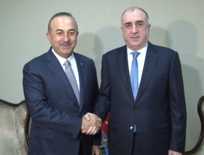 Dışişleri Bakanı Çavuşoğlu, Bakü’de