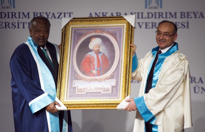 Cibuti Cumhurbaşkanı Guelleh’e Fahri Doktora Unvanı