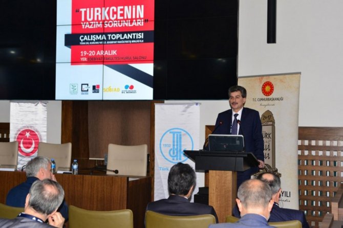 Türkçe’nin Yazım Sorunları Ele Alındı