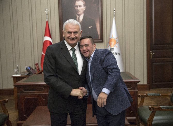 Filistinli Muhammed Başbakan Yıldırım’ın Konuğu Oldu