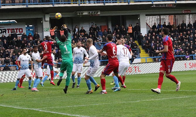 Trabzonspor Da Puan Kaybıyla Tamamladı