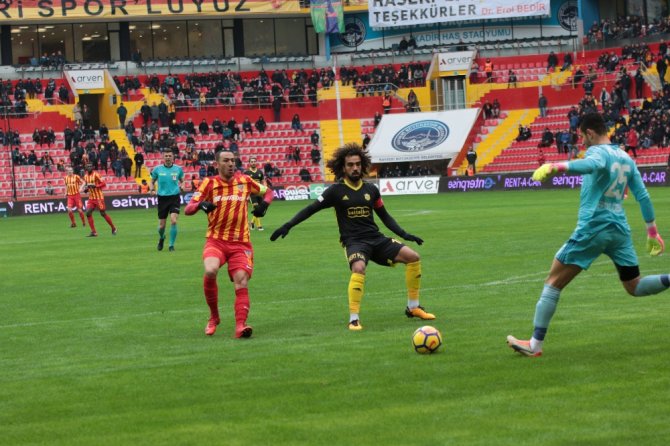 Kayserispor Evinde Kaybetti