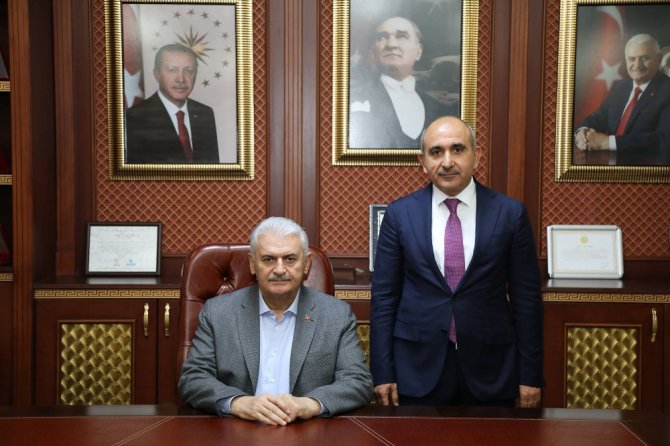 Yıldırım, Valilik Ve Belediyeyi Ziyaret Etti