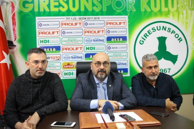 Bozbağ: “Giresunspor’dan Ayrılacak Oyuncular Var”