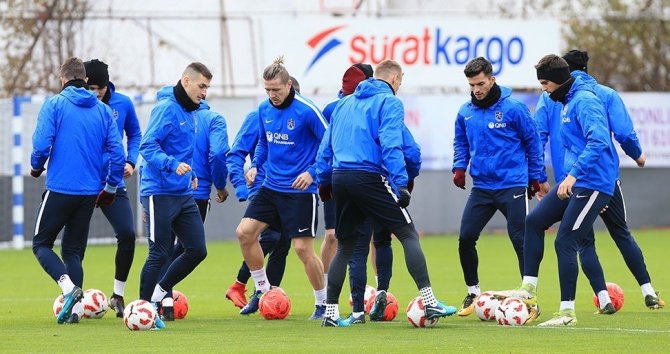 Trabzonspor Kupa Mesaisine Hazırlanıyor