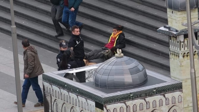 Trabzonlular Mescid-i Aksa’nın Maketine Bile Saygısızlığı Kabul Etmediler