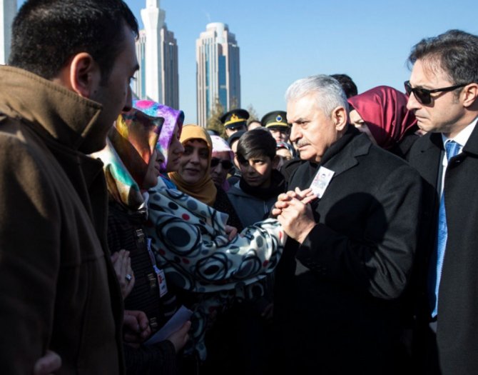 Cenaze Törenine Başbakan Yıldırım Da Katıldı