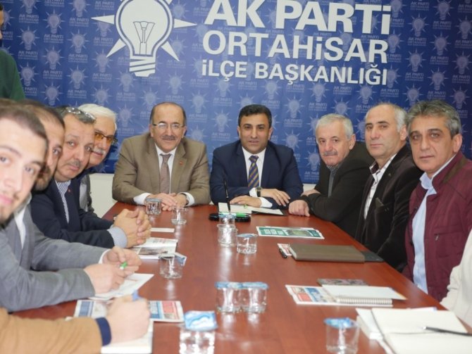 Başkan Gümrükçüoğlu Ak Parti Ortahisar İlçe Teşkilatı İle Buluştu
