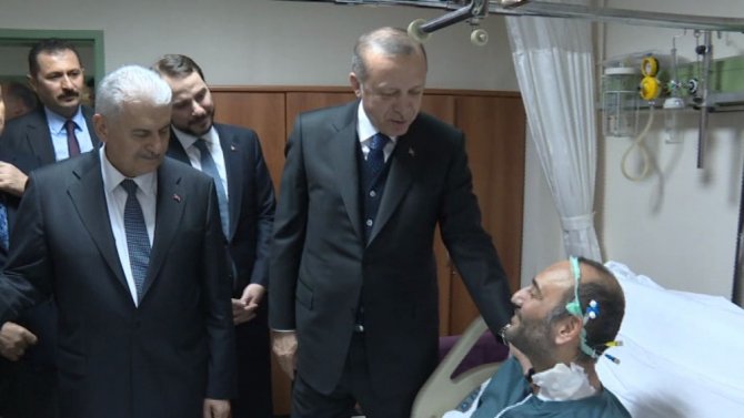 Cumhurbaşkanı Erdoğan Onu Ziyaret Etti