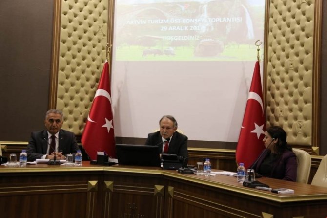Artvin’de “Turizm Eylem Planı” Değerlendirme Toplantısı Yapıldı.