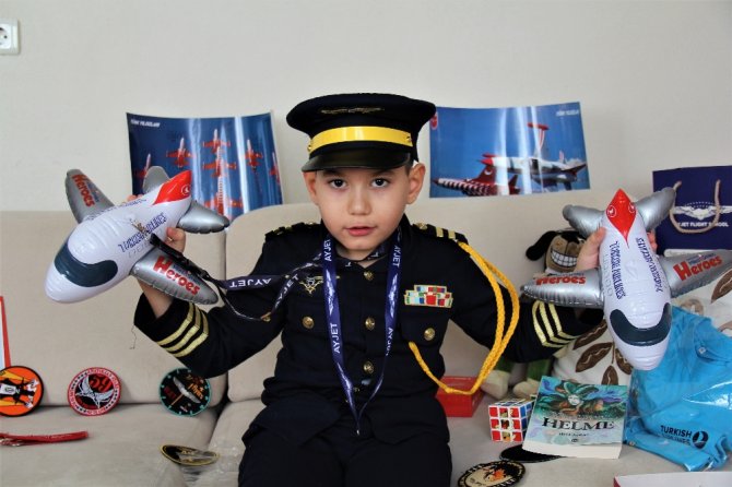 Sp Hastası Aygün’ün Pilotluk Hayali Gerçek Oldu
