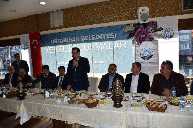 Başkan Genç, Muhtarlarla Bir Araya Geldi