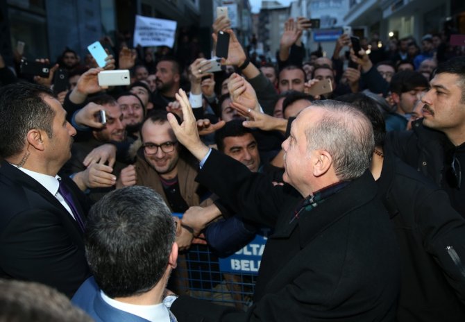 Erdoğan, Sultanbeyli Belediyesini Ziyaret Etti