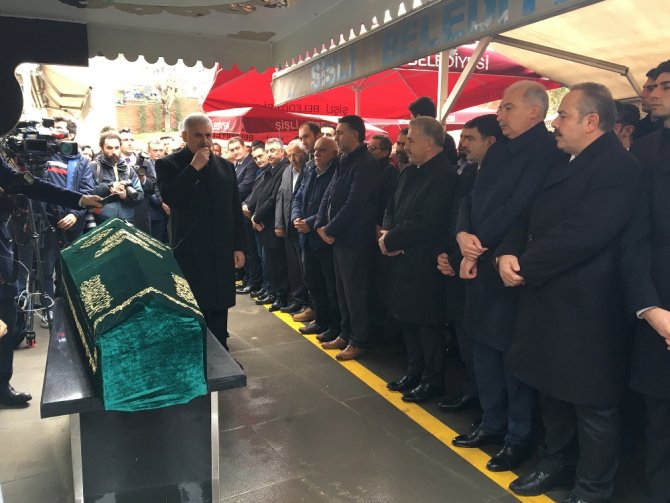 Başbakan Yıldırım Dayısının Oğlunu Son Yolculuğuna Uğurladı