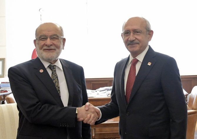 Karamollaoğlu’ndan Kılıçdaroğlu’na Ziyaret