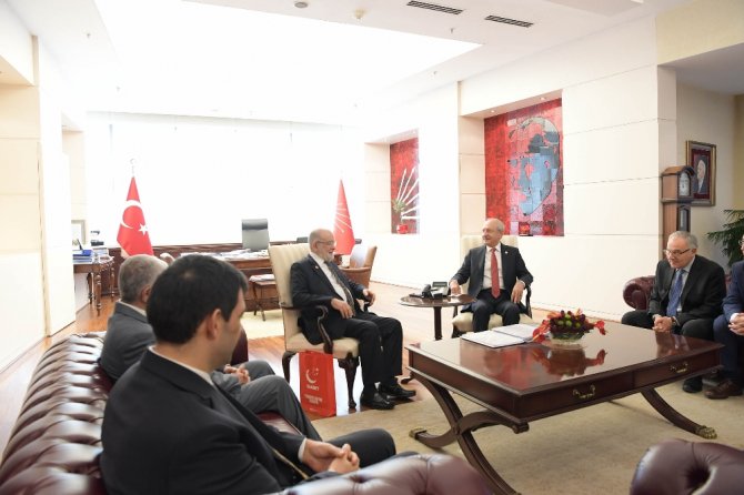 Karamollaoğlu’ndan Kılıçdaroğlu’na Ziyaret