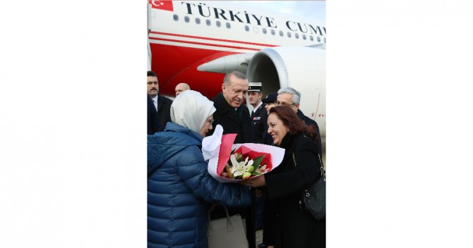 Cumhurbaşkanı Erdoğan, Fransa’da