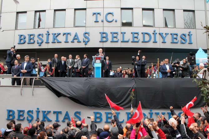 Kılıçdaroğlu, Beşiktaş Belediyesini Ziyaret Etti