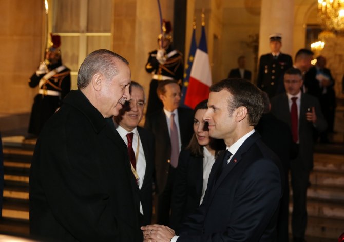 Cumhurbaşkanı Erdoğan, Elysee Sarayı’ndan Ayrıldı