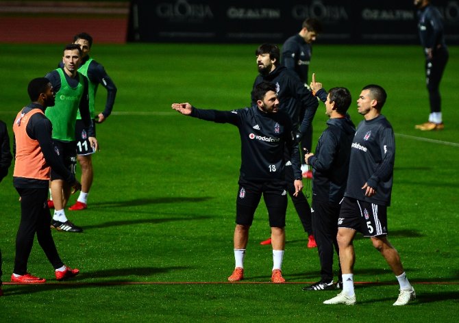 Beşiktaş’ta Kıran Kırana Antrenman