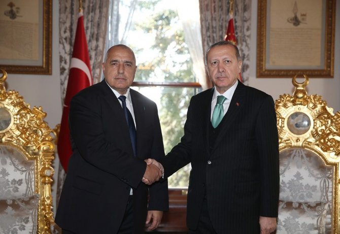 Erdoğan Borisov’u Kabul Etti