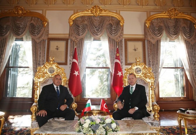 Erdoğan Borisov’u Kabul Etti