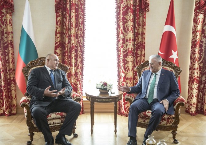 Yıldırım, Bulgaristan Başbakanı Borisov İle Görüştü