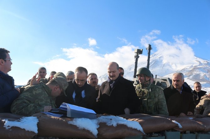 İçişleri Bakanı Soylu, Ağrı Dağı’nda