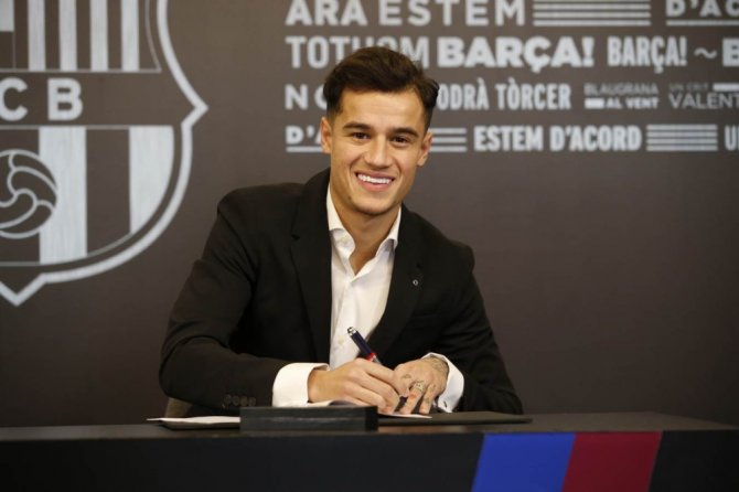 Coutinho İmzayı Attı