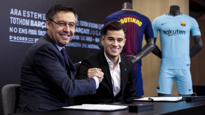 Coutinho İmzayı Attı