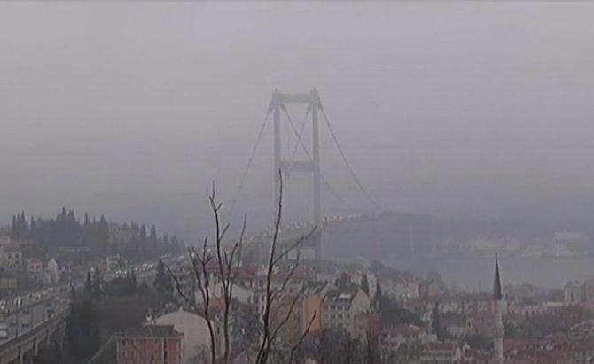 İstanbul’dan Sis Manzaraları