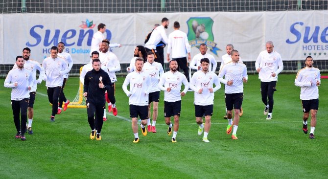 Galatasaray Hazırlıklarını Sürdürdü